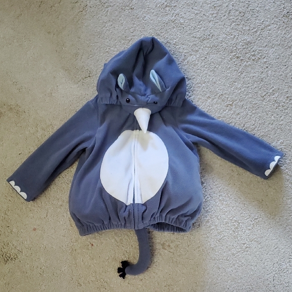 Carter's Soft Blue Baby Hoodie 18M - Picture 8 of 8